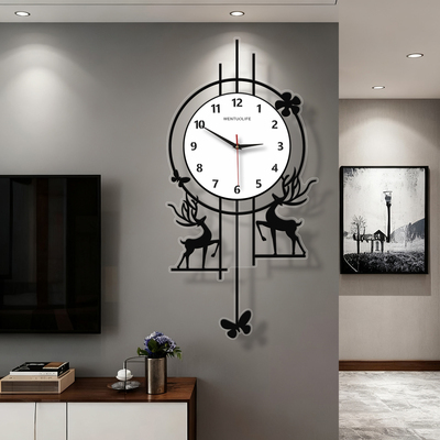 2025新款客厅时钟轻奢高级感钟表