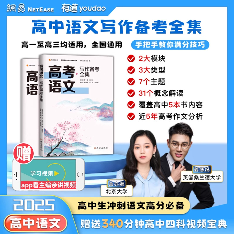 有道精品书语文数学化学专项训练