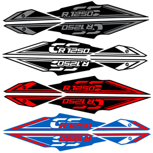 适用宝马水鸟 R1250GS ADV LC 2019-2022 鸟嘴贴纸 鸟嘴贴花 拉花