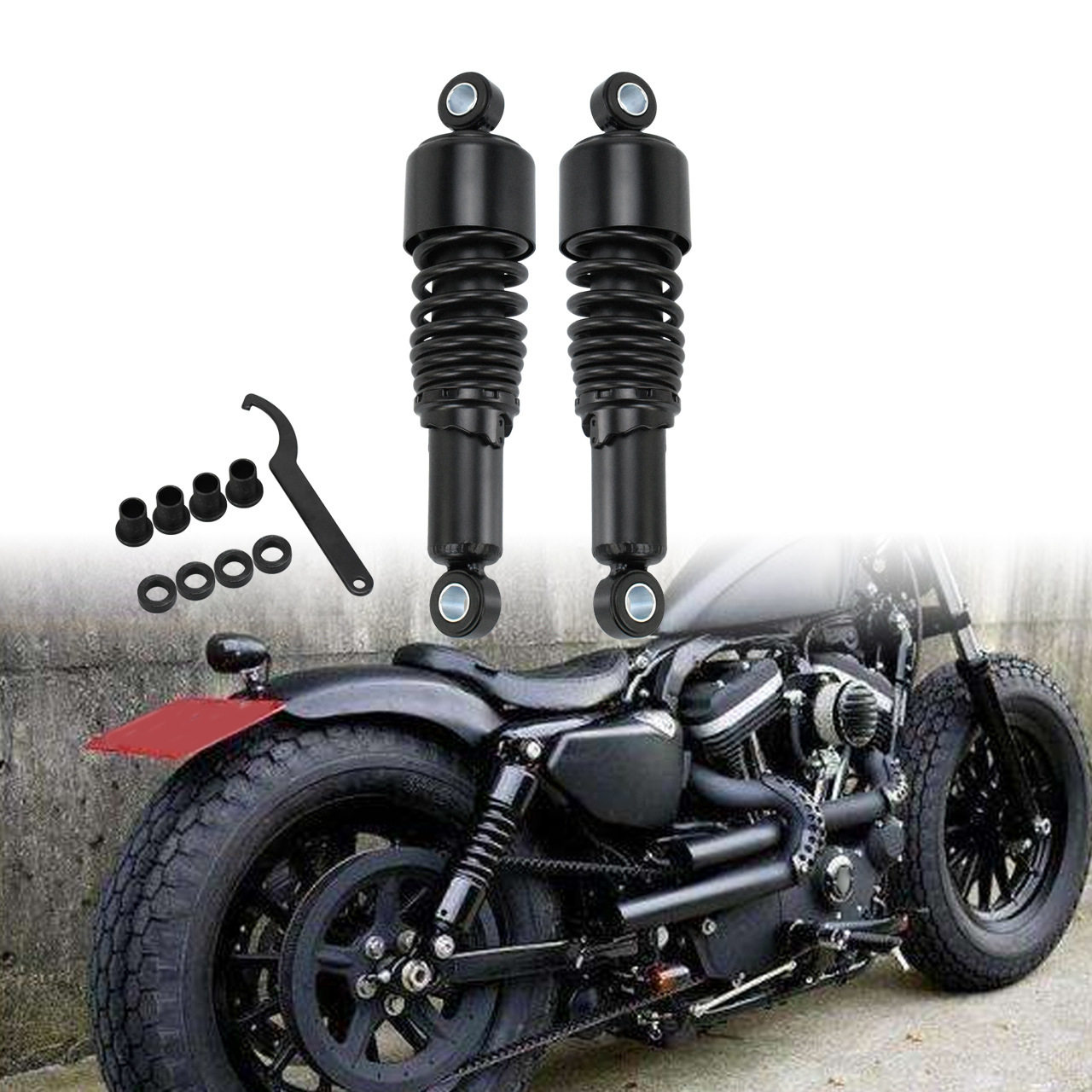 摩托车改装配件哈雷减震加长后减震器267mm后避震液压减震器,电动车/配件/交通工具,更多电动车零/配件,淘宝优惠券,粉丝福利购,淘宝优惠卷