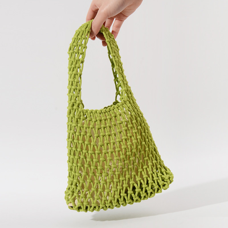 oakliving简约手提托特包棉绳编织草编包ins风沙滩度假水桶包女包,收纳整理,购物袋/环保袋/帆布袋,淘宝优惠券,粉丝福利购,淘宝优惠卷