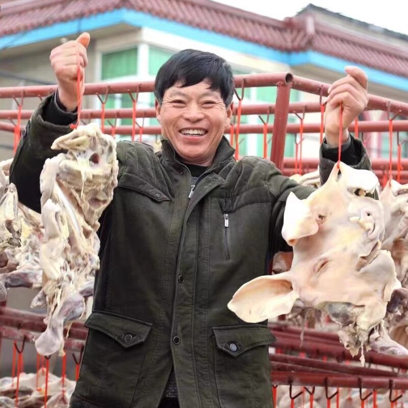 咸猪整只农家腌制口条耳朵盐城