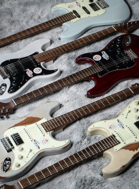 曙光音乐 Bacchus巴克斯电吉他BSH-900ASH系列BSH-AGED系列印尼产