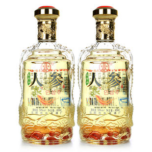 东旺D12长白山东北人参酒水50度650ml*6瓶整箱枸杞酒特产人参泡酒