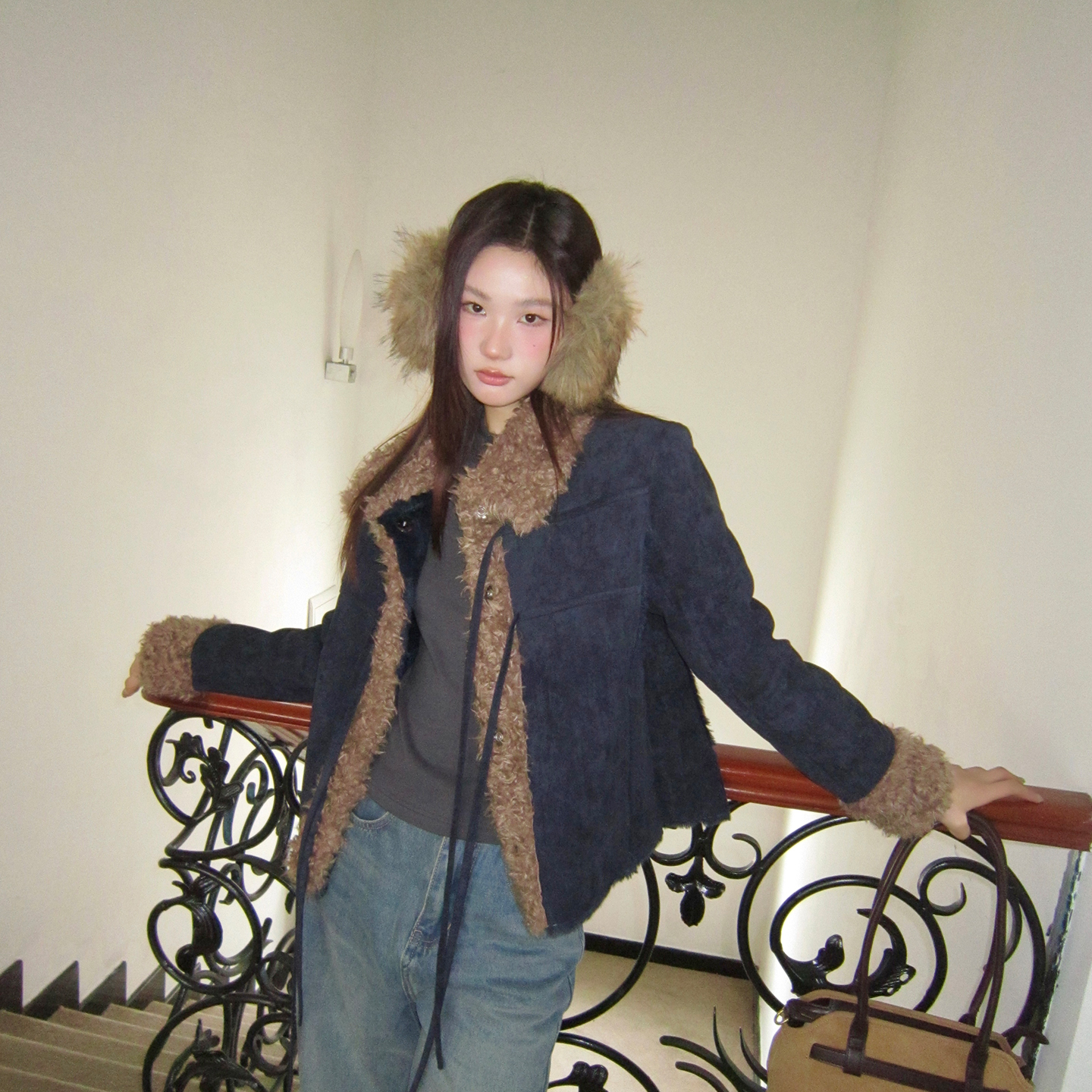 12/8 00:00【新品上新】尺尺间Lsland   两色加绒外套