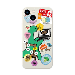 anton同款手机壳苹果14华为mate60明星RIIZE李灿荣iPhone15Promax恐龙OPPO小米13可爱vivo应援12周边40适用11