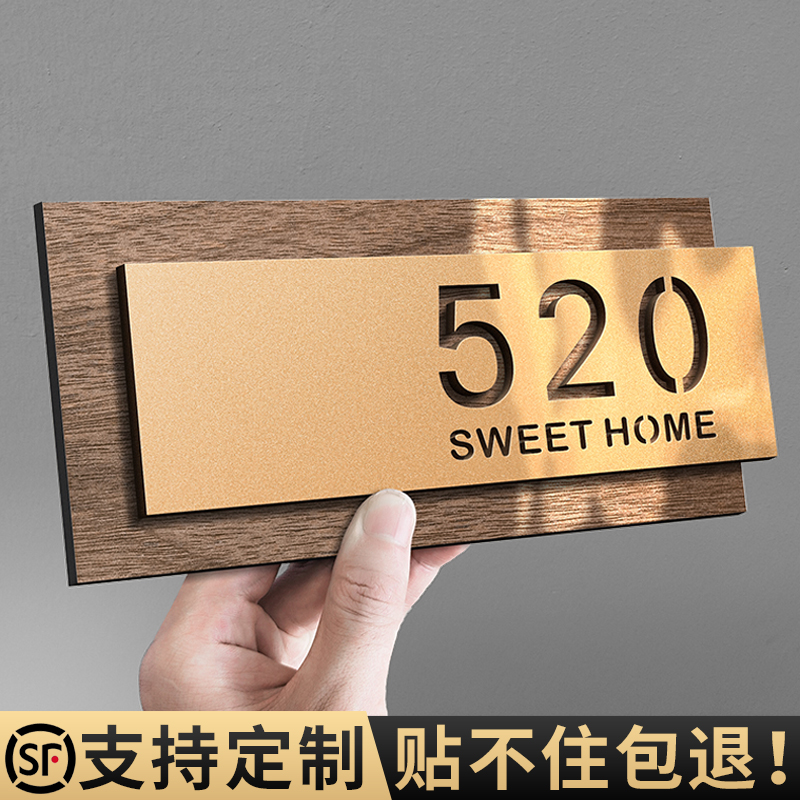 2025年新款门牌号公司办公室标识