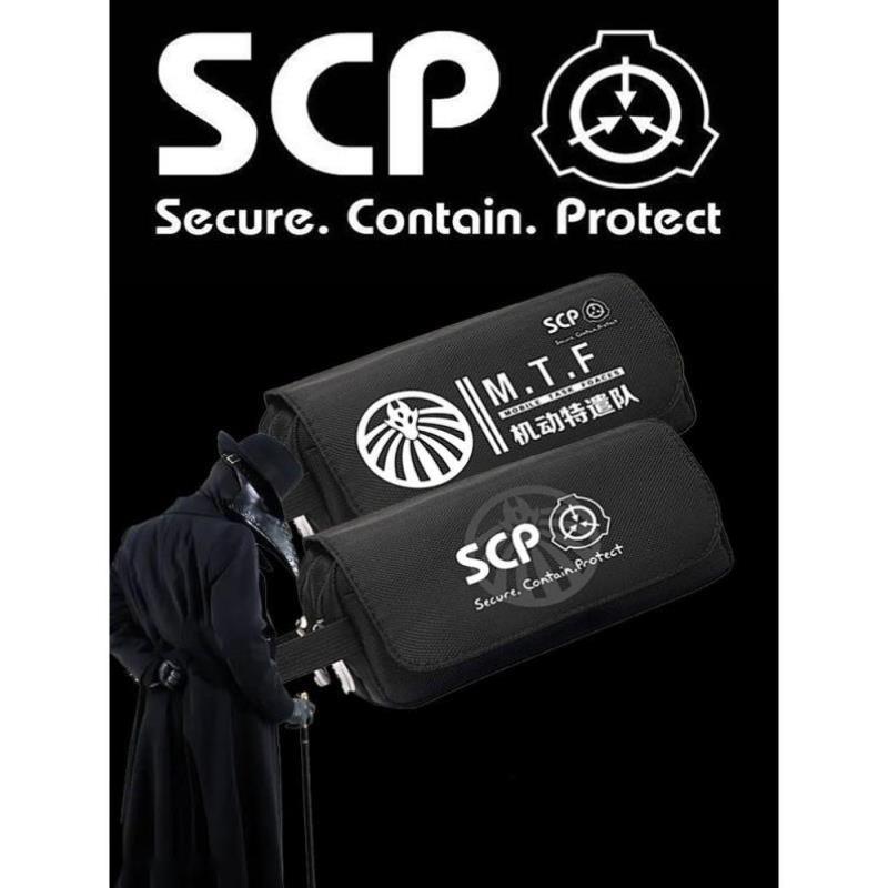 scp基金会卡包姬子新款周边时尚文具盒笔袋用品大容量机动特遣队