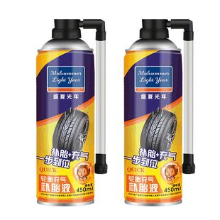 德国进口轮胎充气补胎二合一小车自动补胎液胶水漏液真空摩托车电