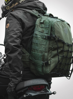 ILM摩托车头盔包全盔骑士包大容量防水防风透气双肩机车骑行背包