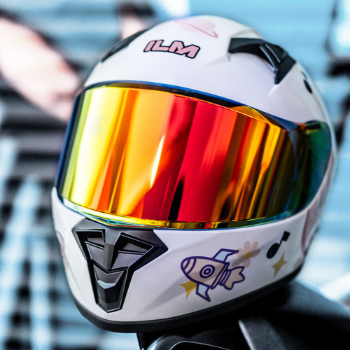 ILM儿童头盔3c认证超轻四季通用