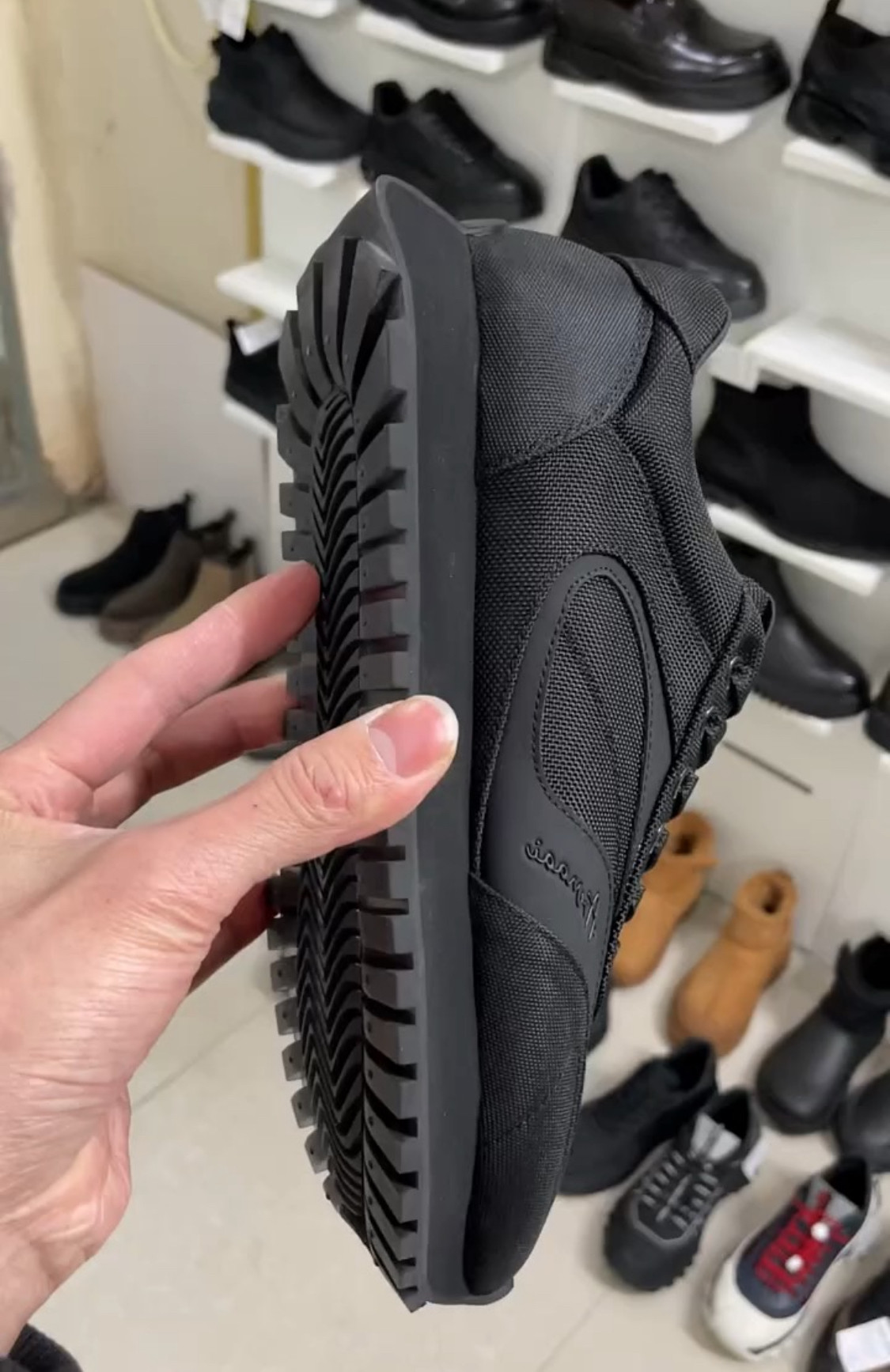 男士秋冬黑武士科技布厚底休闲阿甘板鞋潮流时尚系带单鞋7823XD帅,流行男鞋,时尚休闲鞋,淘宝优惠券,粉丝福利购,淘宝优惠卷