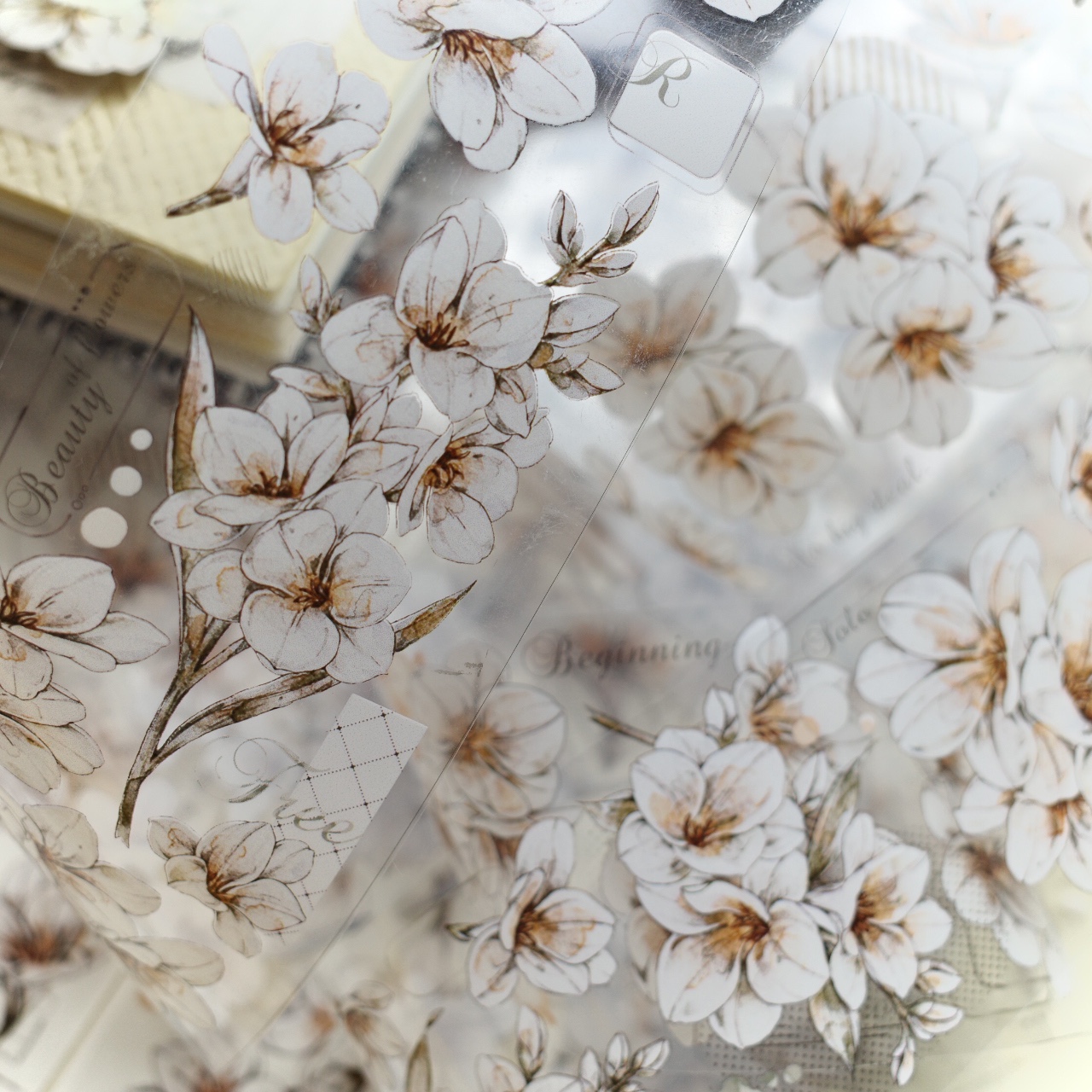 贴纸和纸胶带手账胶带轻复古原创