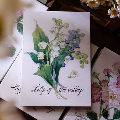 B6手账记事风情本300g空白内页