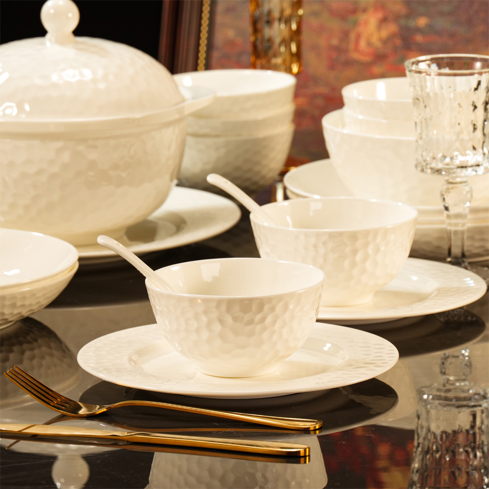 自由组合景德镇骨瓷乔迁新居送礼