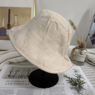 百搭复古文艺盆帽韩国东大门代购 7.21现货日系纯色渔夫帽韩版 时尚