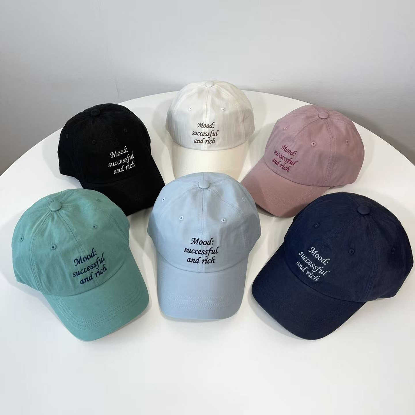 26年春夏新款刺绣字母棒球帽女韩国东大门代购时尚休闲速干鸭舌帽
