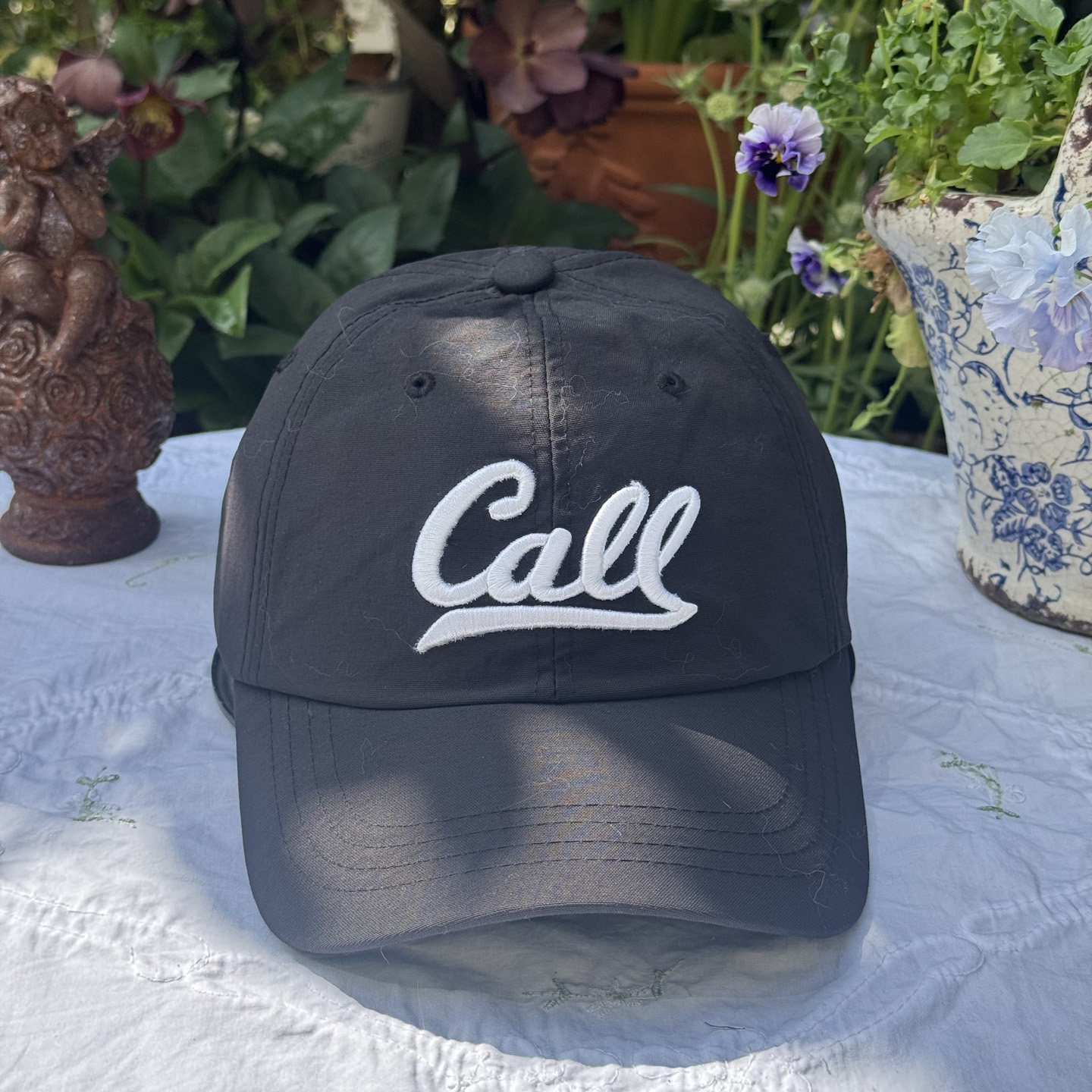 4.15现货黑色刺绣棒球帽青年韩国东大门代购时尚休闲速干鸭舌帽潮