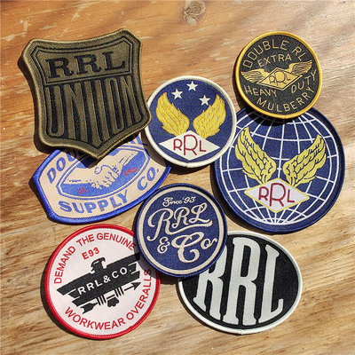 RRL带背胶布贴袖章布章补丁