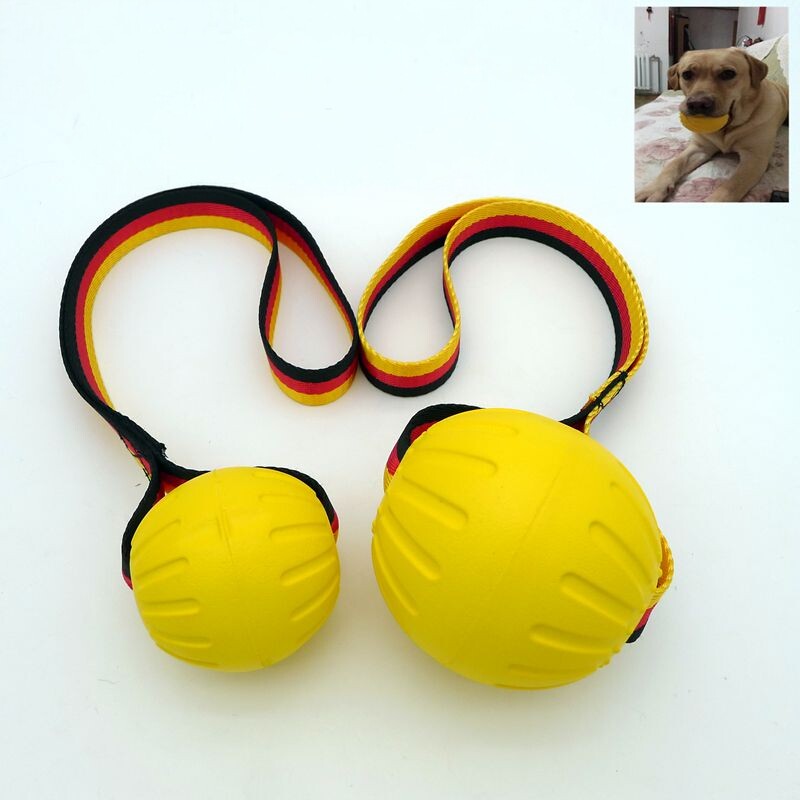 星际狗咬球实心狗玩具球训犬球耐咬球中大型犬弹力马犬耐咬训练球