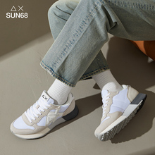 SUN68意大利时尚休闲男鞋经典缓震透气四季百搭小众运动鞋新品