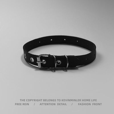 朋克暗黑项圈摇滚项链颈带腿环