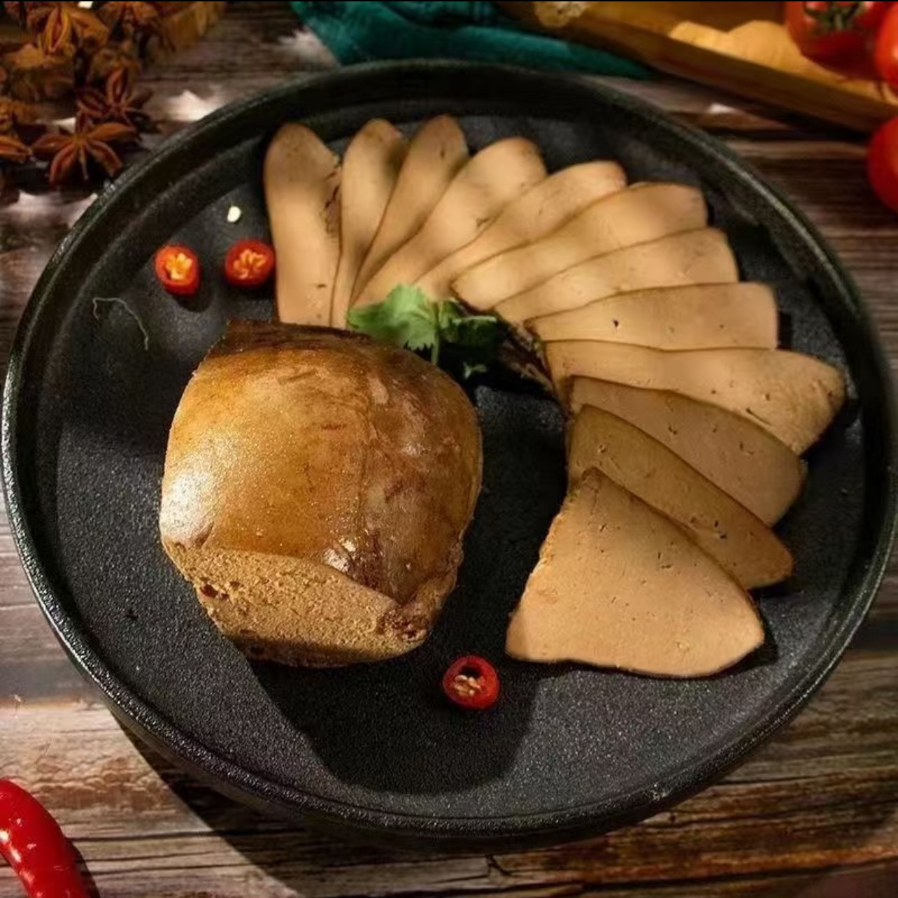 羊肝下酒菜正宗内蒙古羊肝熟食真空包装预制菜半成品新鲜熟羊肝