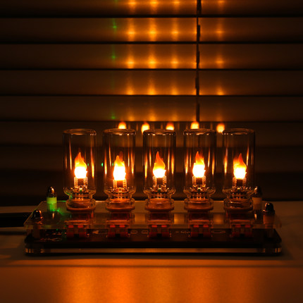 LED仿真火焰氛围灯车载桌面USB火苗特效蜡烛创意小夜灯装饰RX9008