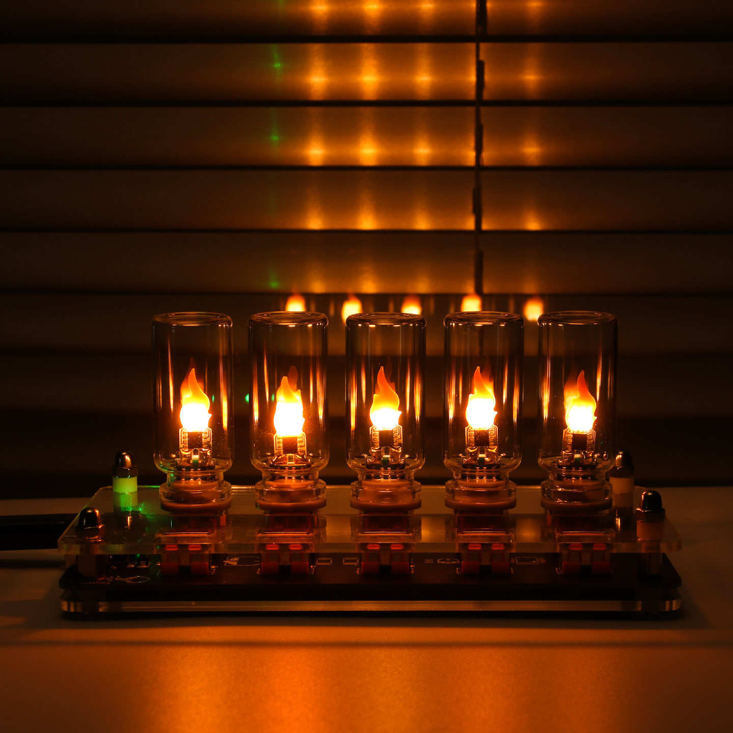 创意LED仿真火焰USB火苗氛围灯