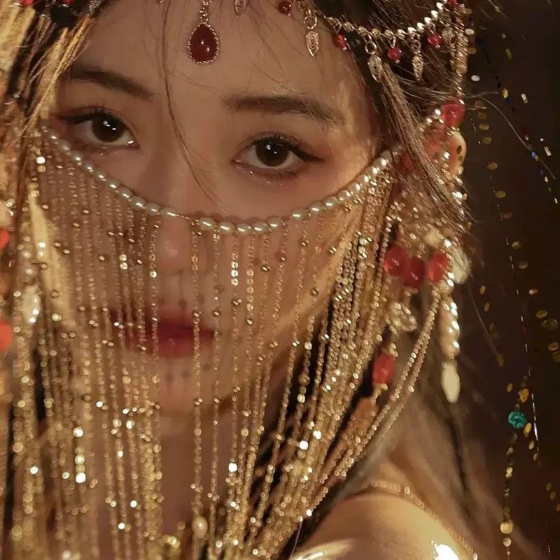 汉服面帘古风遮脸流苏配饰中式仿珍珠饰品古装头饰复古面饰面纱,饰品/流行首饰/时尚饰品新,发饰,淘宝优惠券,粉丝福利购,淘宝优惠卷