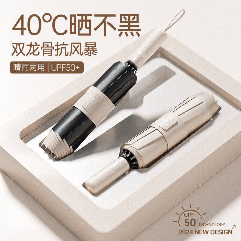 IVUGII高颜值全自动雨伞加大加厚加固遮阳防晒防紫外线女晴雨两用
