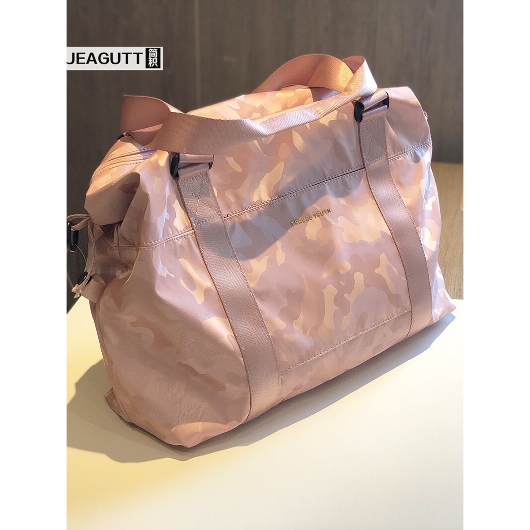 旅行包大容量女大学手提袋待产收纳包健身短途出差穿拉杆行李包袋