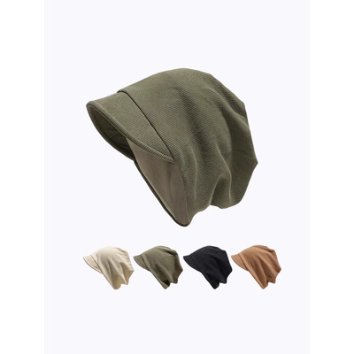 Chic Know日本设计师联名款 堆堆帽素颜显脸小时尚慵懒风包头帽子