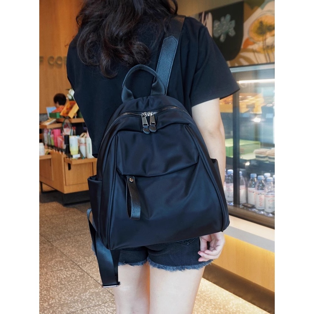 法国ZAMP牛津布大容量双肩包新款轻便旅行包潮女百搭后背包出行包