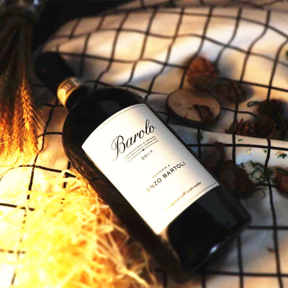 意大利 enzo bartoli 葡萄酒 barolo docg 原瓶进口红酒 750ml