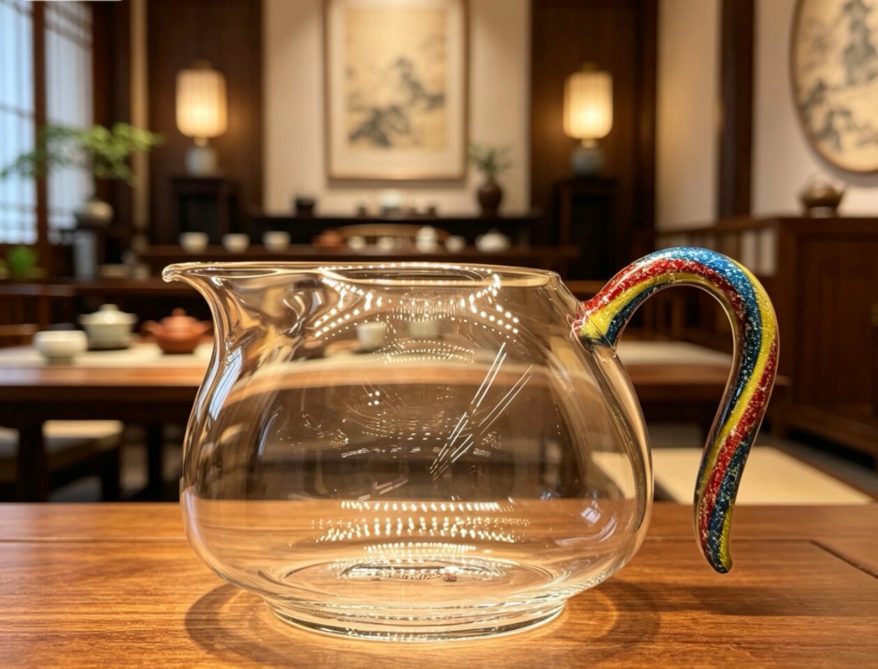 九河公道杯加厚耐热高档茶海分茶器功夫茶具配件匀杯倒茶公杯