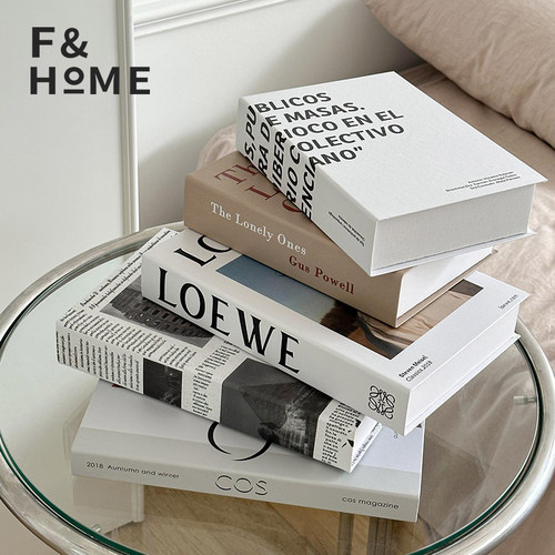 装饰品样板房仿真书ins现代简约