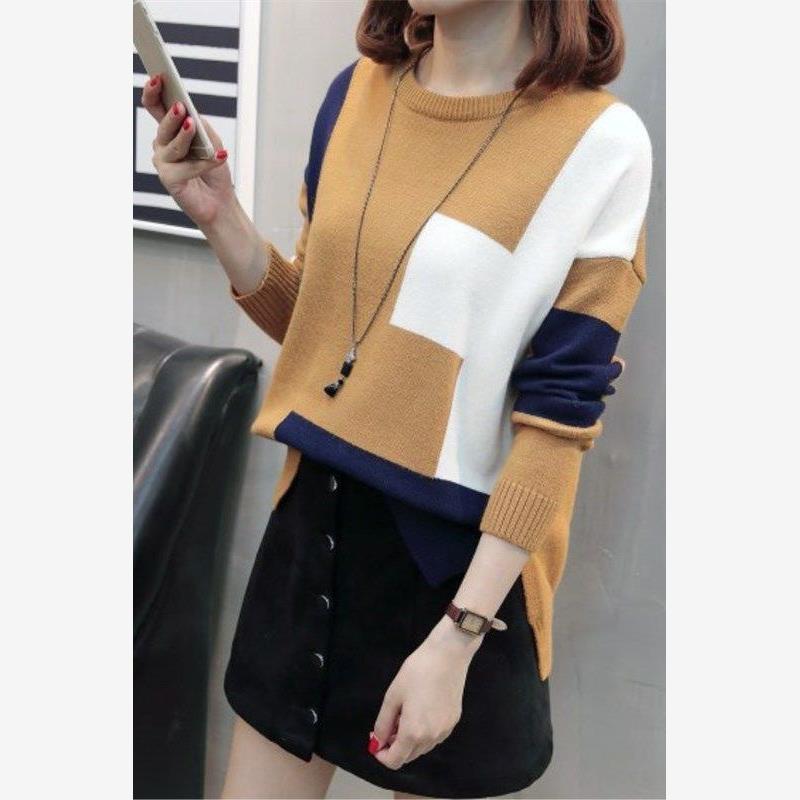 秋冬2025新款毛衣宽松圆