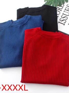2021 fat women winter knit blouse plus big size sweater tops