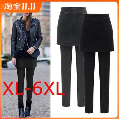 autumn winter fat women plus size warm skirts leggings patns