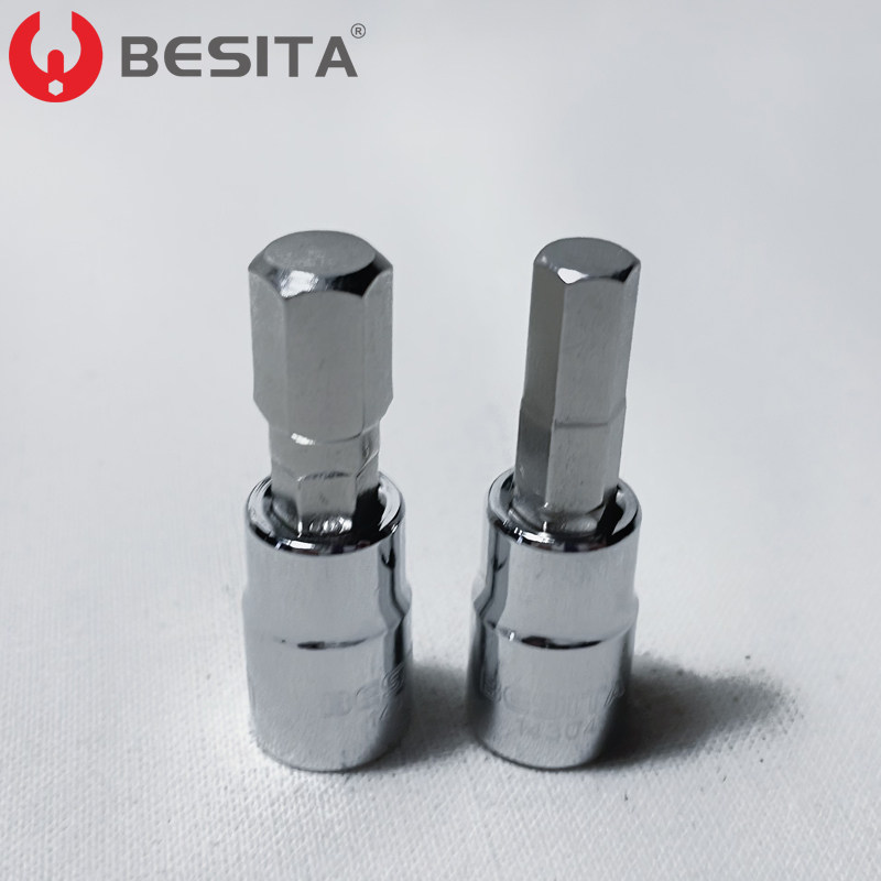 BESITA百思泰六角旋具套筒H3-H19大中小飞内6角批头套筒旋具头子