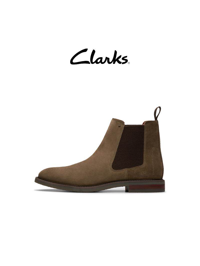 CLARKS JAXEN EASY 신작 남성 가을 겨울 패션 부츠 남성용 영국 첼시 부츠