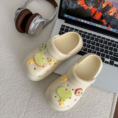 2025夏季新款防滑女洞洞鞋