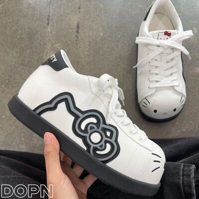 网红kitty凯蒂猫联名款大头鞋女