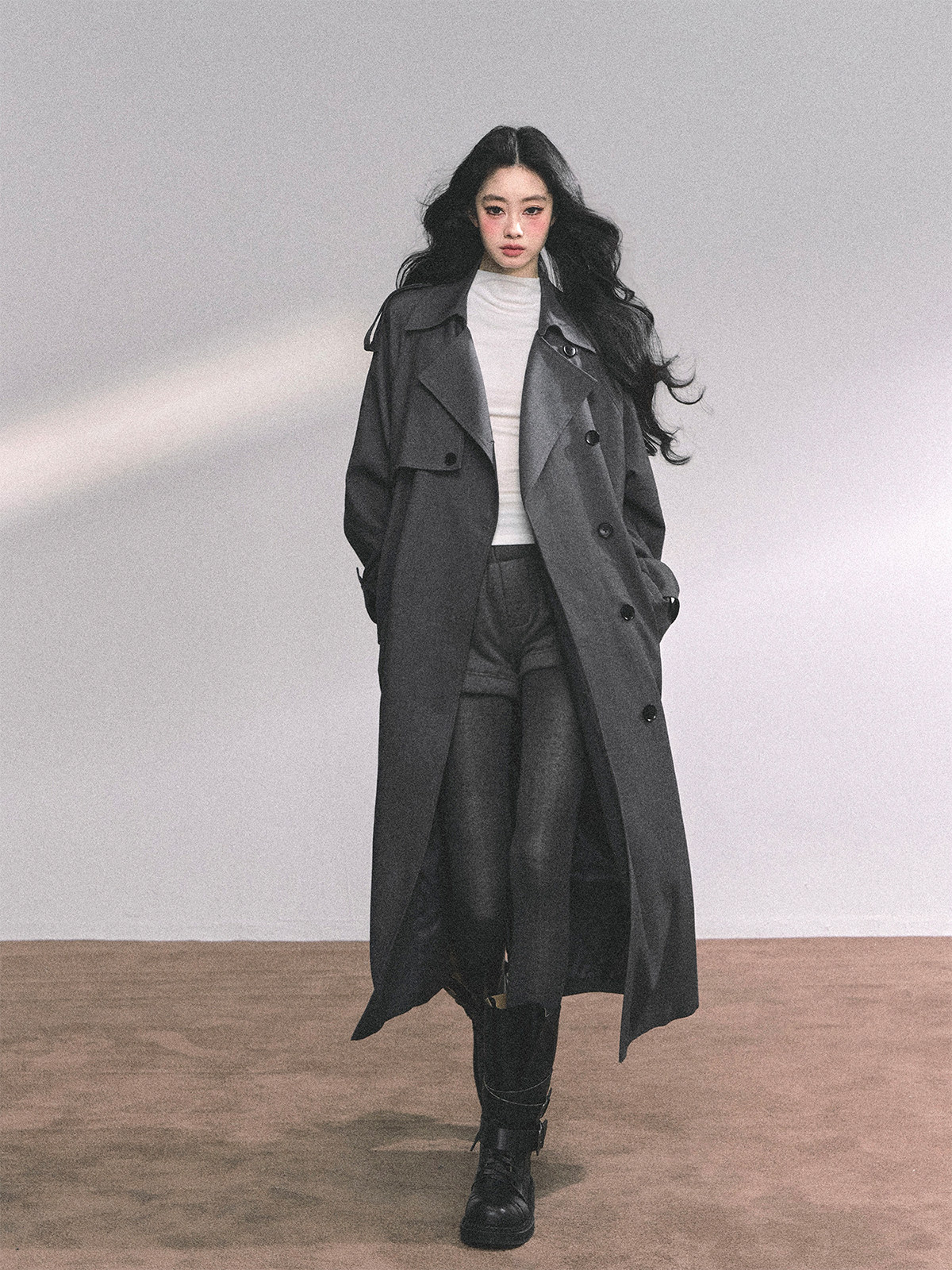 Aomalm Show Style French Hepburn Blazer for Women - Product image 5