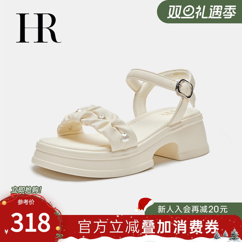 HRCASUAL夏季新款沙滩鞋