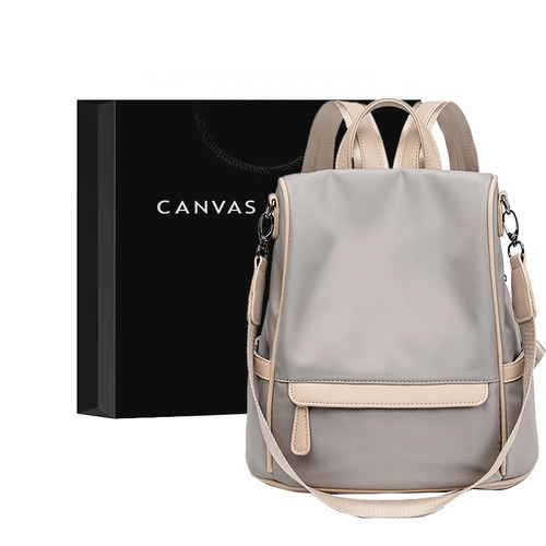 Canvas&Ketch休闲女牛津布双肩包
