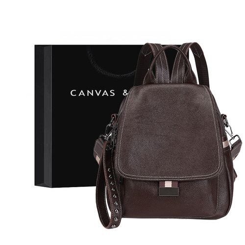 Canvas&Ketch休闲女气质双肩包