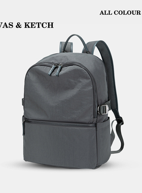 CanvasKetch双肩包通勤电脑包轻便大容量背包商务出差包学生书包