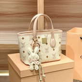 CanvasKetch高级感小托特包女式 2026新款 菜篮子手提通勤包斜挎包